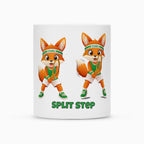 Yuki Split Step auf Tasse, Farbe weiß