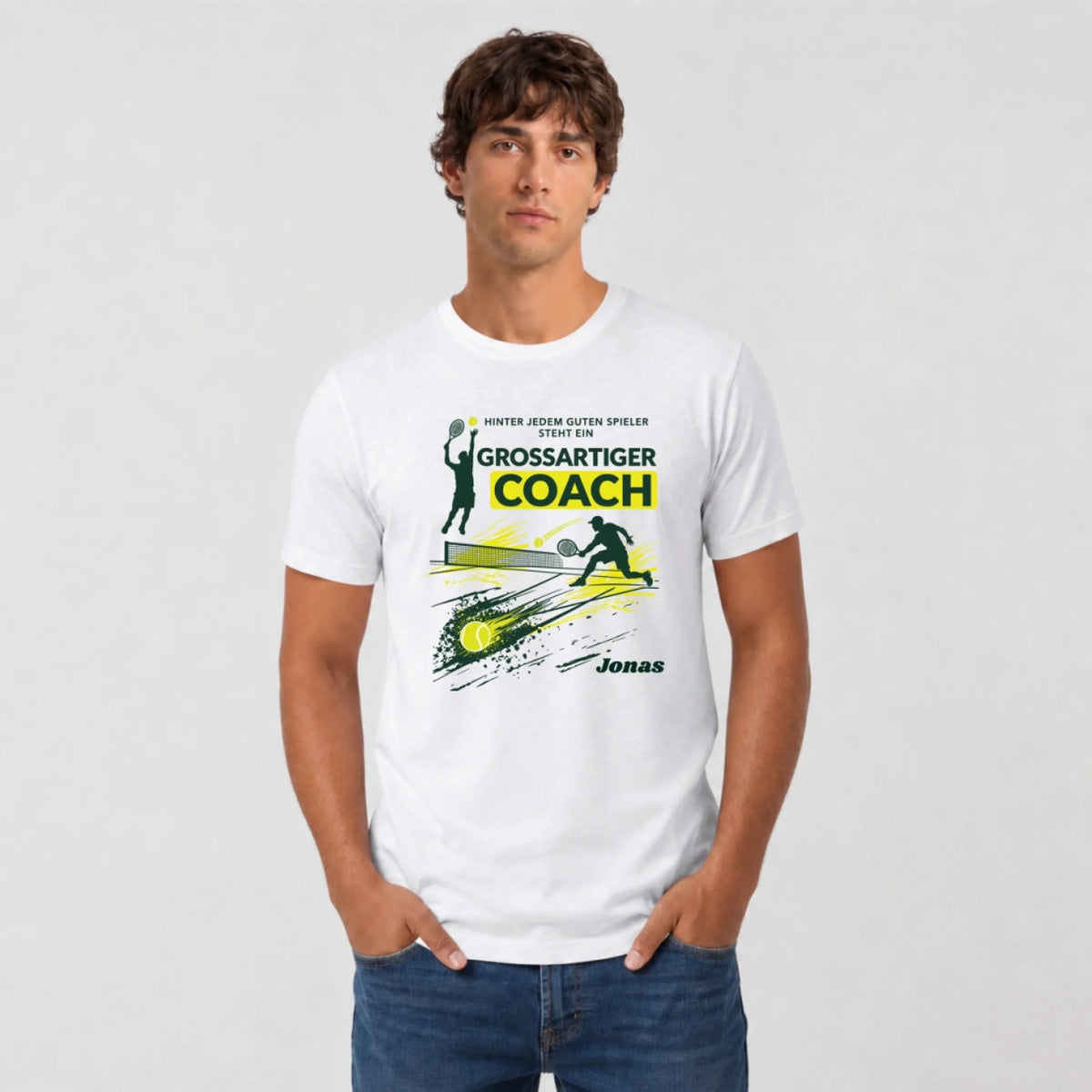 Großartiger Coach auf T-Shirt