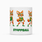 Yuki Stoppball auf Tasse, Farbe weiß