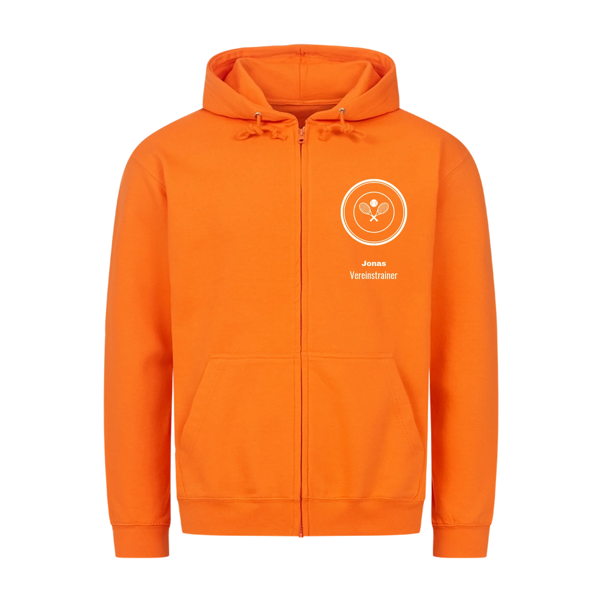 Zip-Hoodie, Vereinslogo hochladen