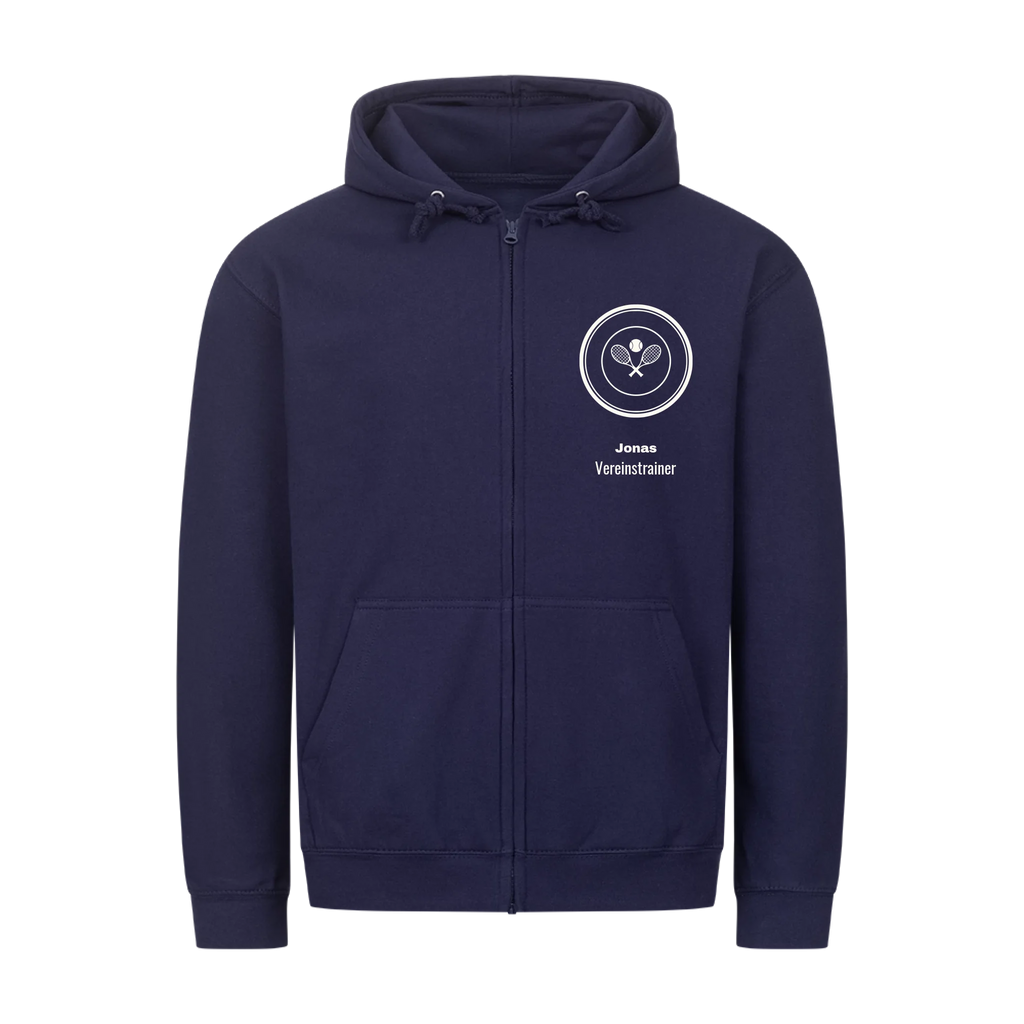 Zip-Hoodie, Vereinslogo hochladen