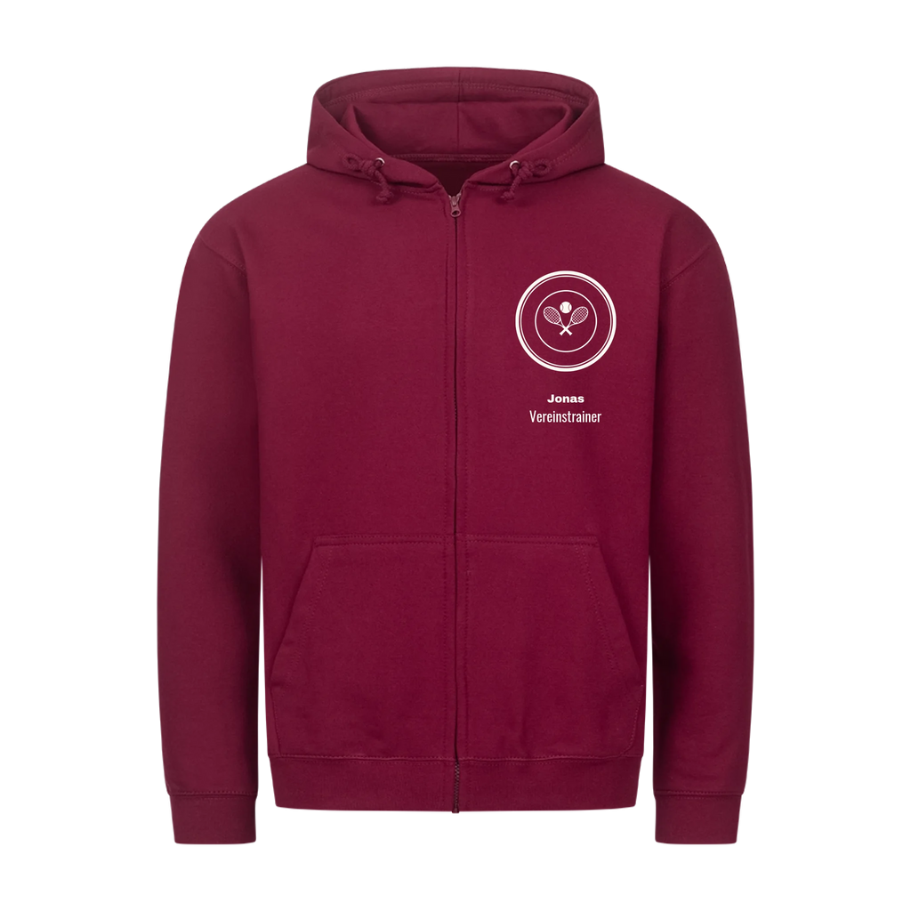 Zip-Hoodie, Vereinslogo hochladen