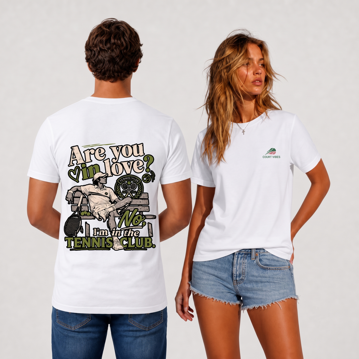Tennis Club Boy T-Shirt von Court Vibes