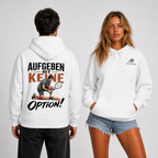 Aufgeben ist keine Option Spieler Hoodie von Court Vibes