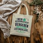 Beziehungsstatus Jutebeutel von Court Vibes