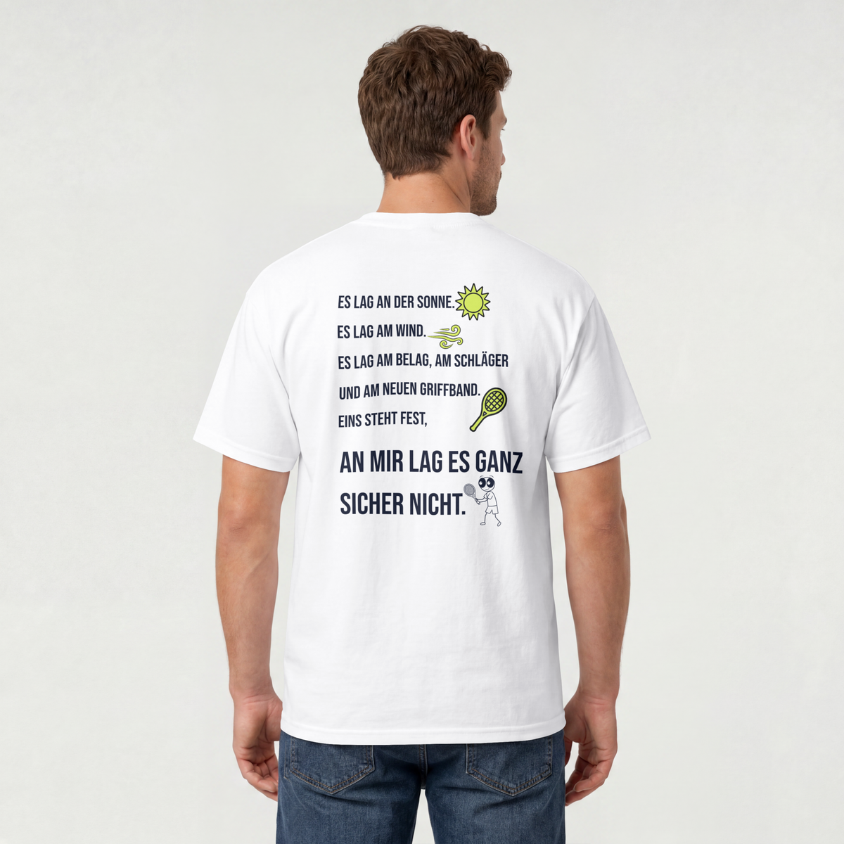 An mir lag es nicht, T-Shirt von Court Vibes