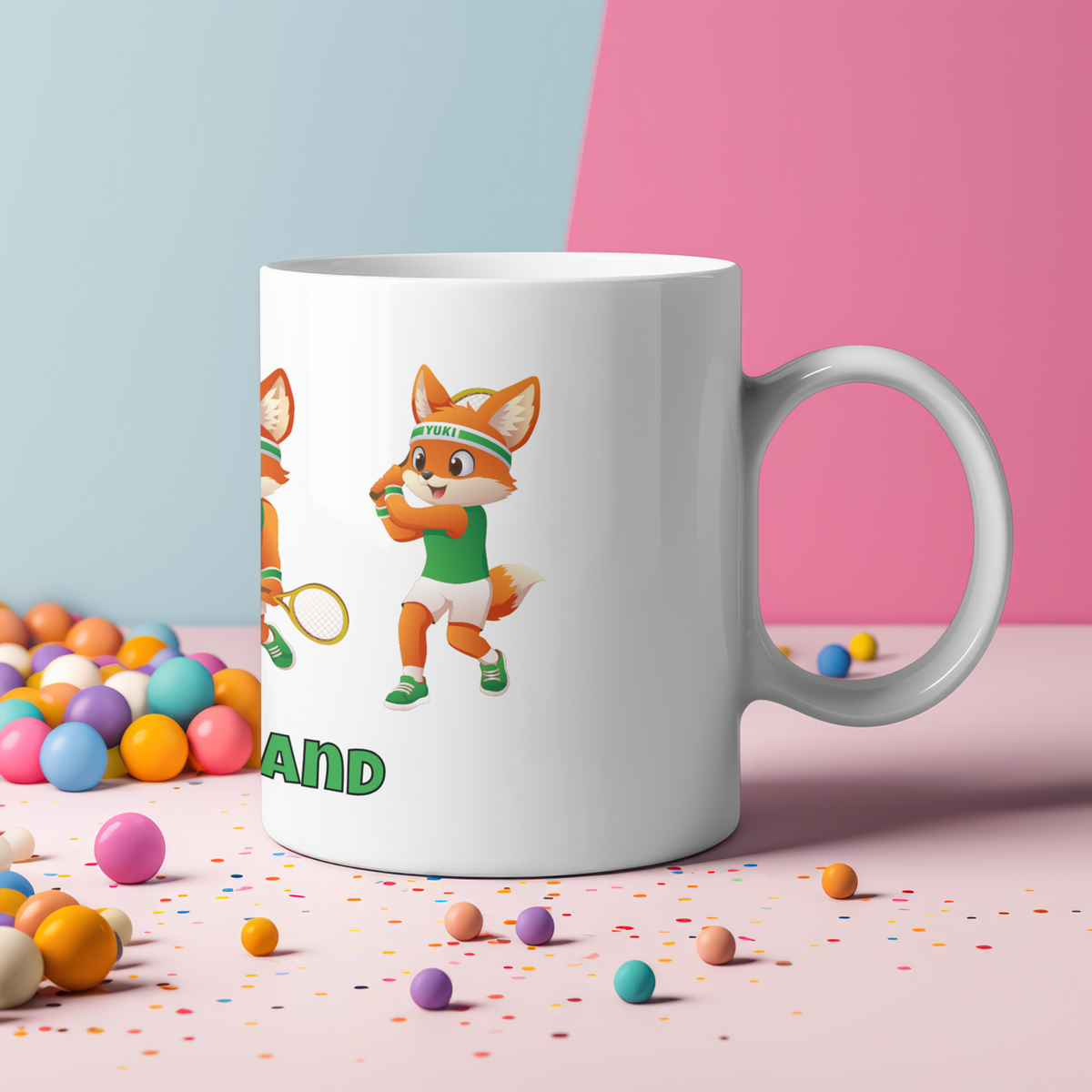 Yuki Rückhand Tasse von Court Vibes