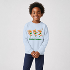 Yuki Schmetterball auf Kinder-Sweatshirt