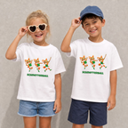 Yuki Schmetterball auf Kinder-Shirt