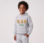 Yuki Vorhand auf Kinder-Hoodie