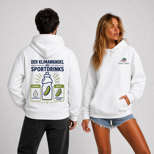 Der Klimawandel des Sportdrinks Hoodie von Court Vibes