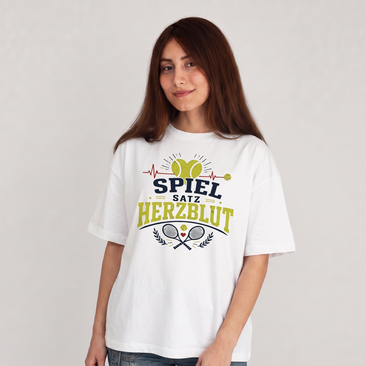 Spiel, Satz & Herzblut, Oversized Shirt von Court Vibes