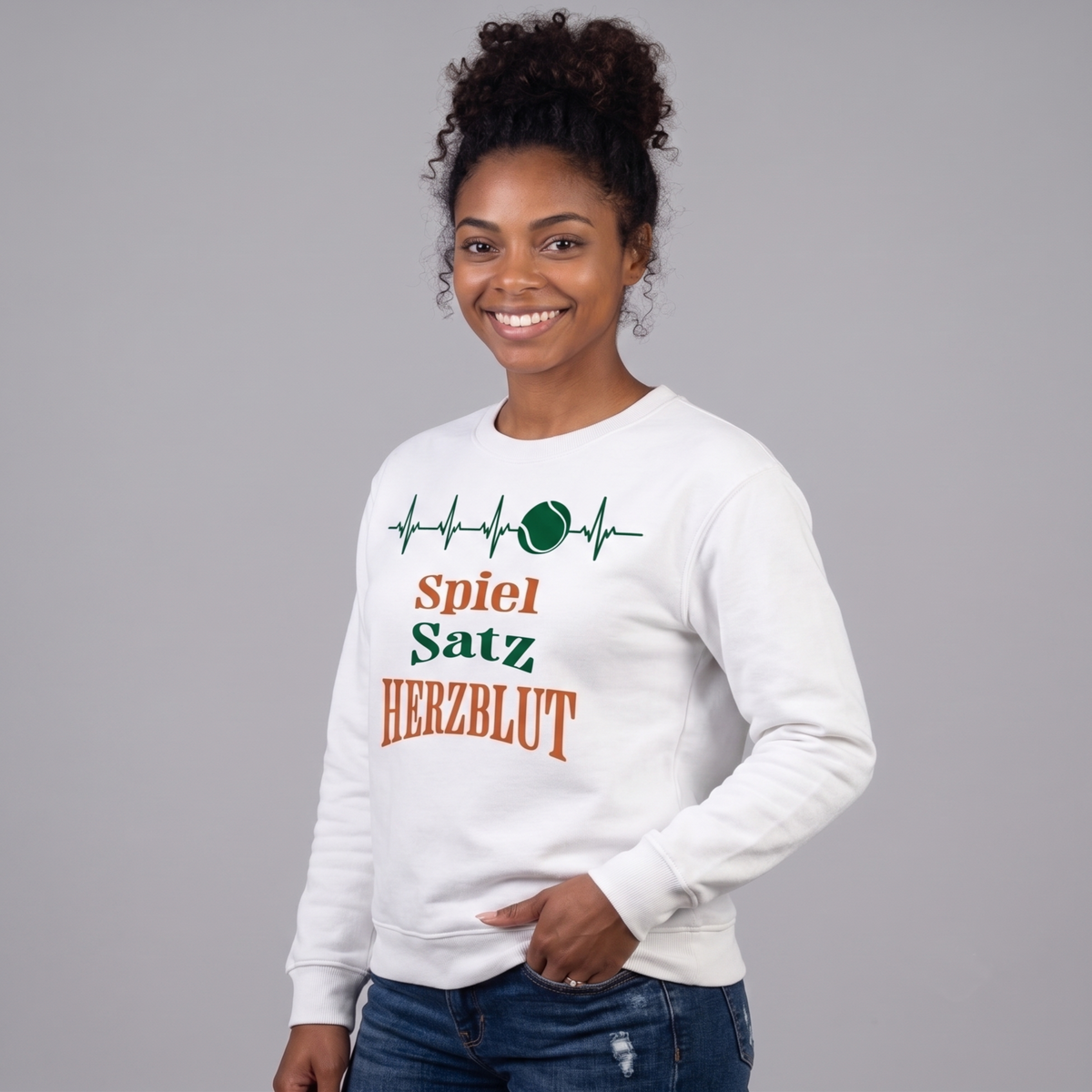 Spiel, Satz & Herzblut Clay Sweatshirt von Court Vibes