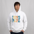Tennispapa Schriftzug Hoodie von Court Vibes