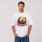 König des Sandplatzes auf Oversized Shirt