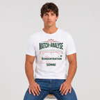 Match-Analyse T-Shirt von Court Vibes