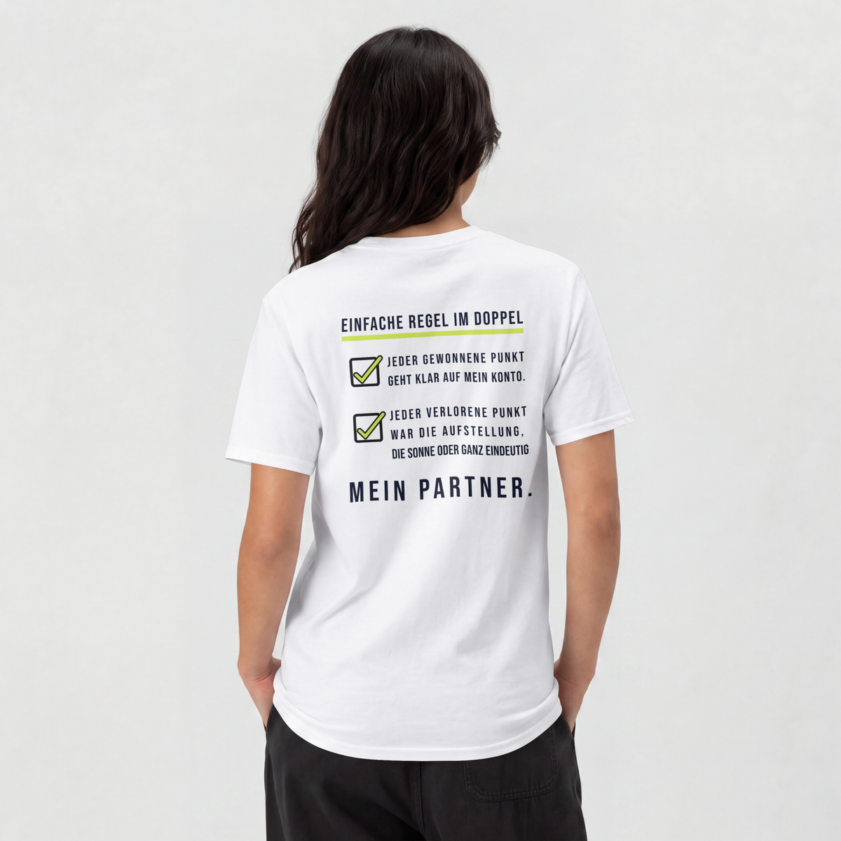 Einfache Regel, T-Shirt von Court Vibes
