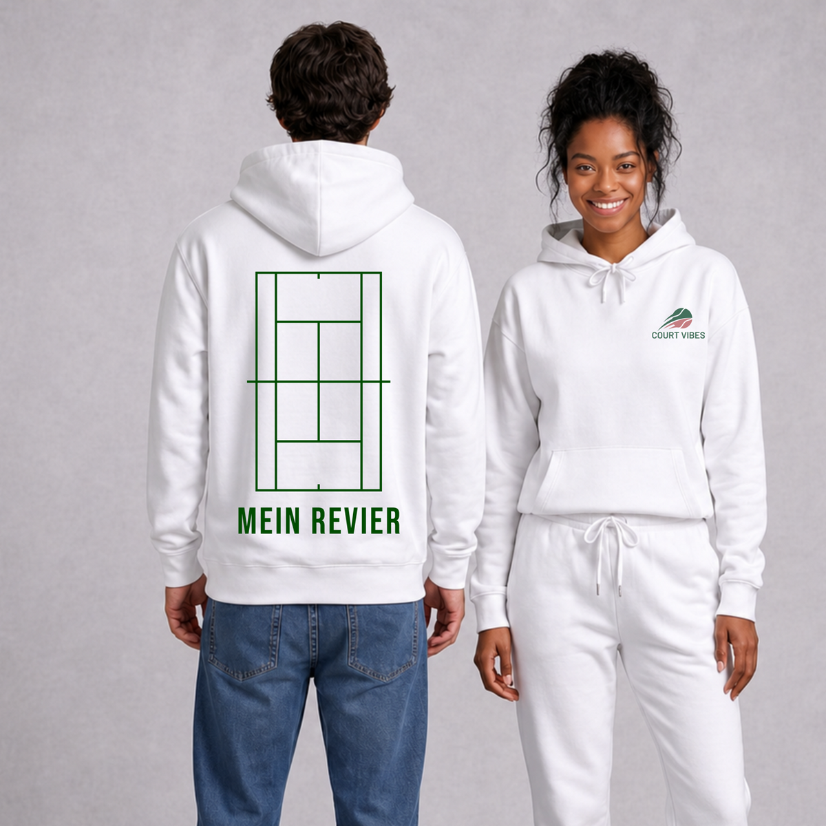 Mein Revier auf Hoodie