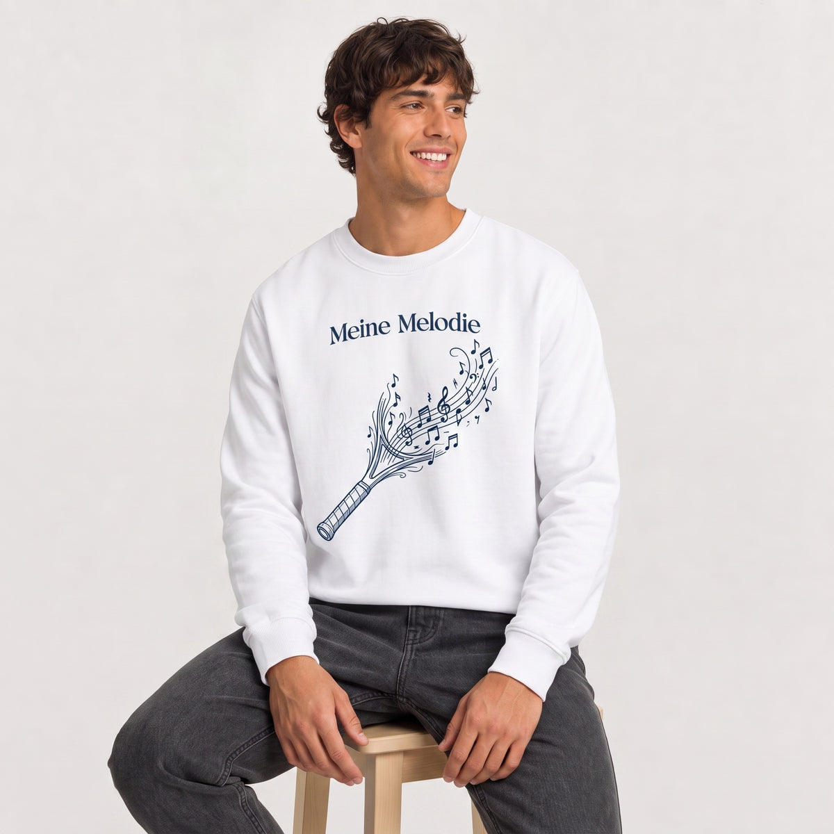 Meine Melodie auf Sweatshirt
