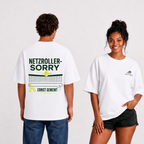 Netzroller Sorry, Oversized Shirt von Court Vibes