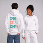 Spiel Satz Sieg Rally Hoodie von Court Vibes