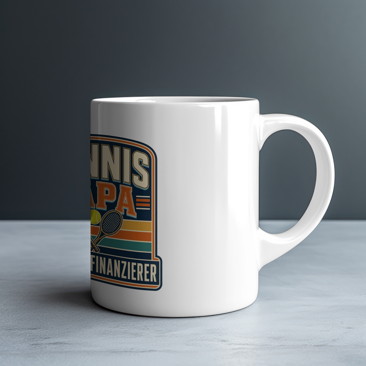 Filzkugel Finanzierer Tasse von Court Vibes