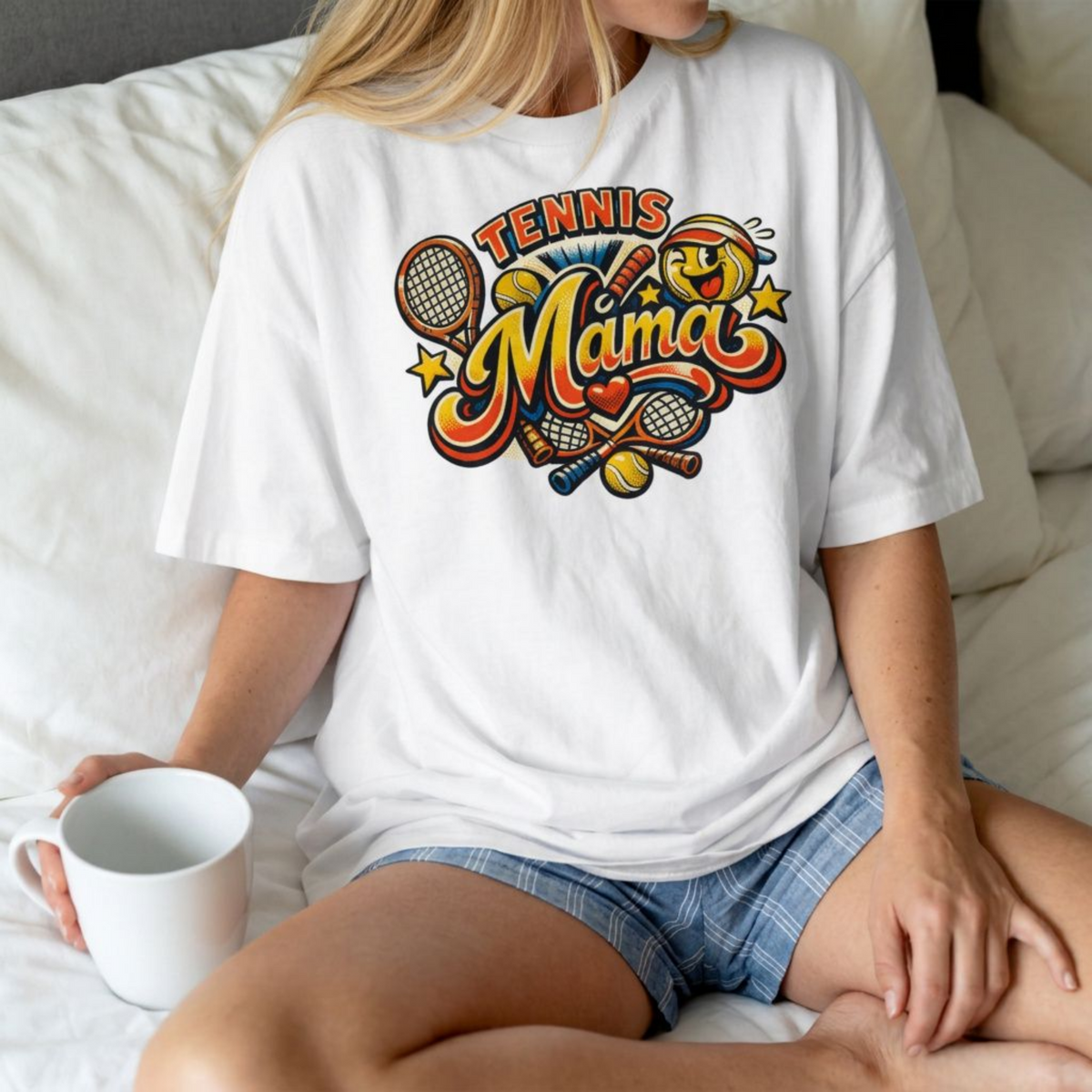 Tennismama Kult, Oversized Shirt von Court Vibes