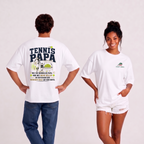 Tennispapa Sponsor, Oversized Shirt von Court Vibes