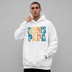 Tennispapa Schriftzug Oversized Hoodie von Court Vibes