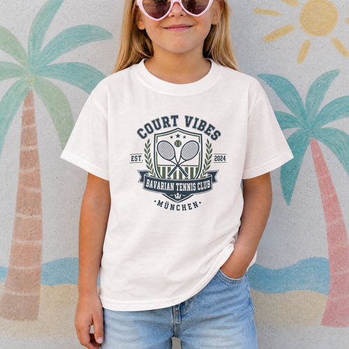 Bavarian Tennis Club München Kinder-Shirt von Court Vibes