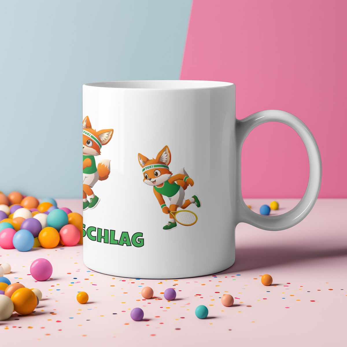 Yuki Aufschlag Tasse von Court Vibes