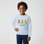 Yuki Stoppball auf Kinder-Sweatshirt