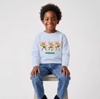 Yuki Vorhand auf Kinder-Sweatshirt