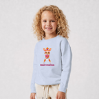 Yuna Ready Position auf Kinder-Sweatshirt