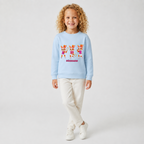 Yuna Rückhand auf Kinder-Sweatshirt