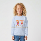 Yuna Split Step auf Kinder-Sweatshirt