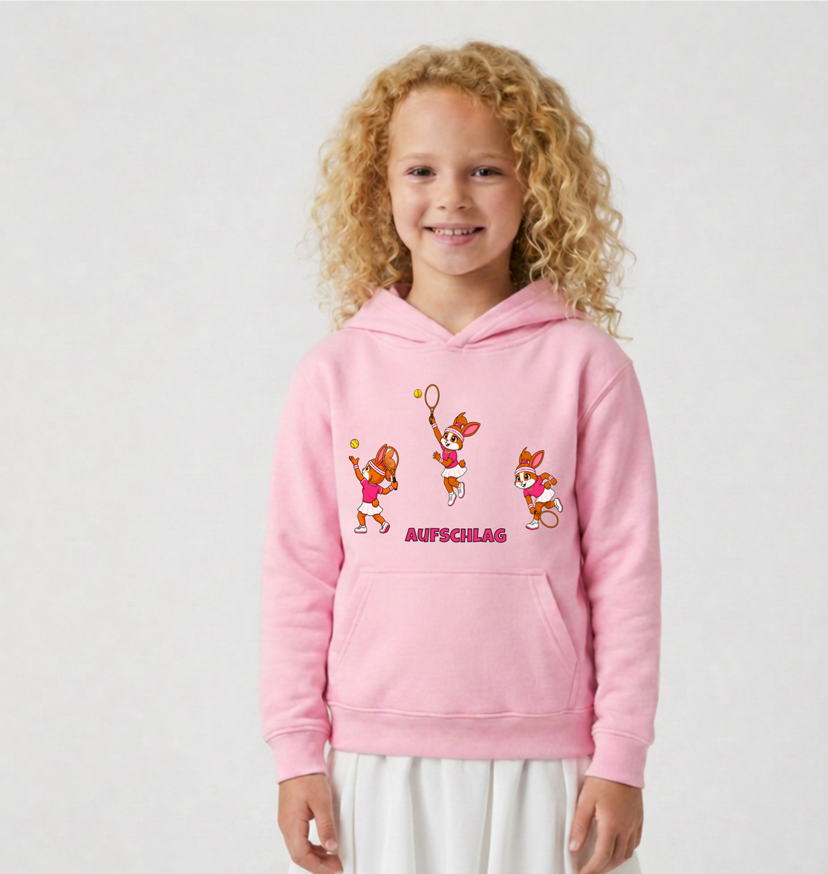 Yuna Aufschlag, Kinder-Hoodie von Court Vibes