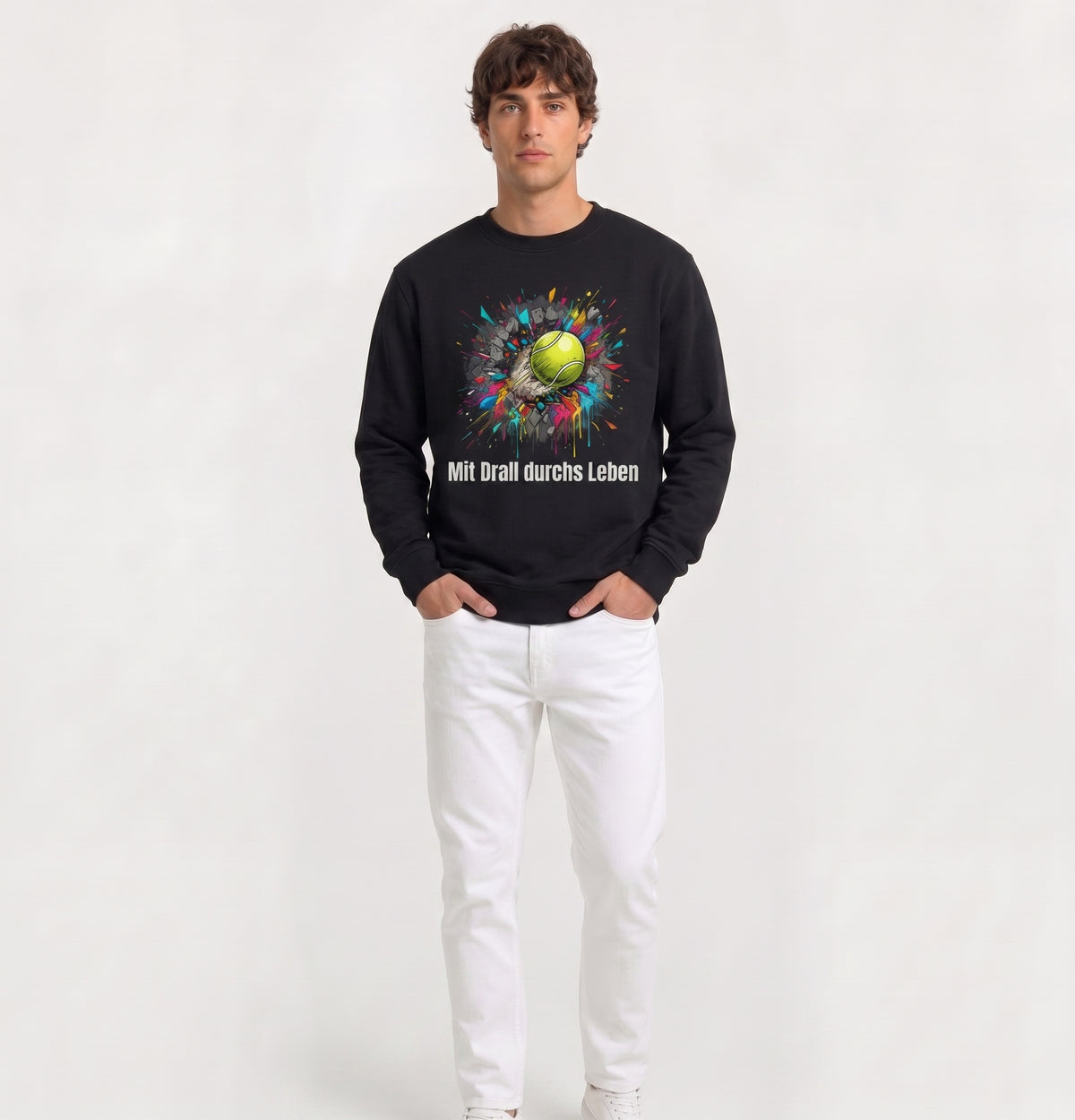Mit Drall durchs Leben Sweatshirt von Court Vibes
