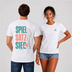 Spiel Satz Sieg Rally, T-Shirt von Court Vibes