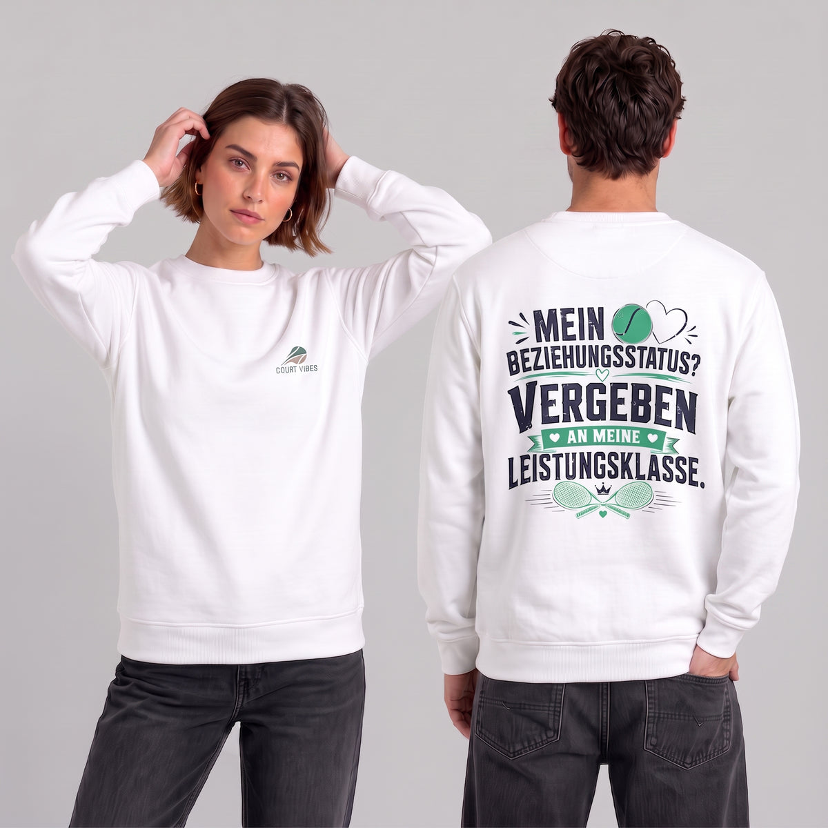 Beziehungsstatus Sweatshirt von Court Vibes